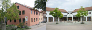 Schulhaus Bühl (links) und Außenstelle Kissendorf